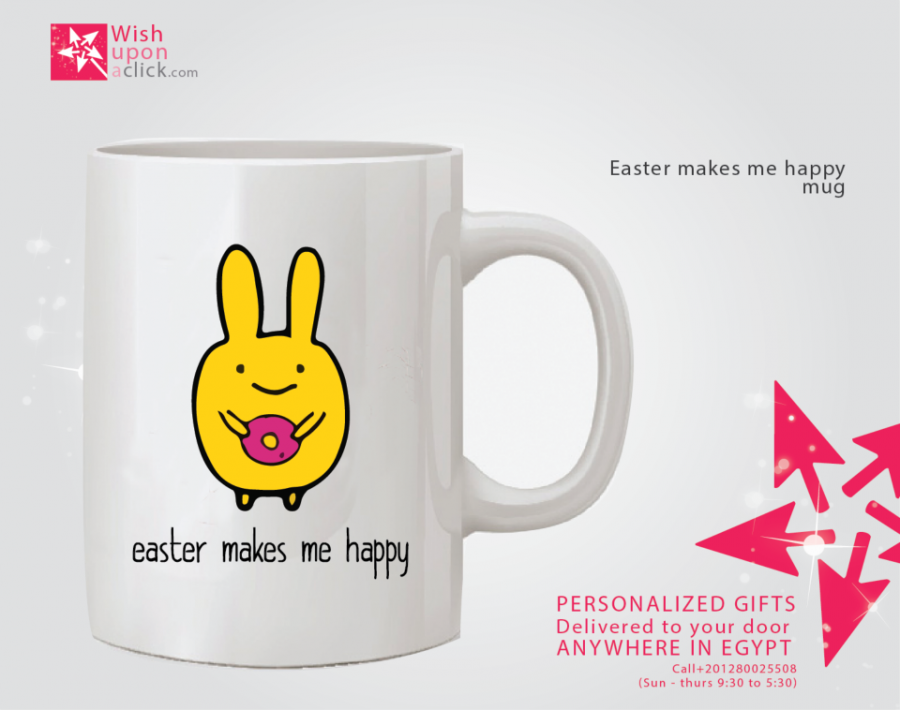 Easter Makes Me Happy Mug