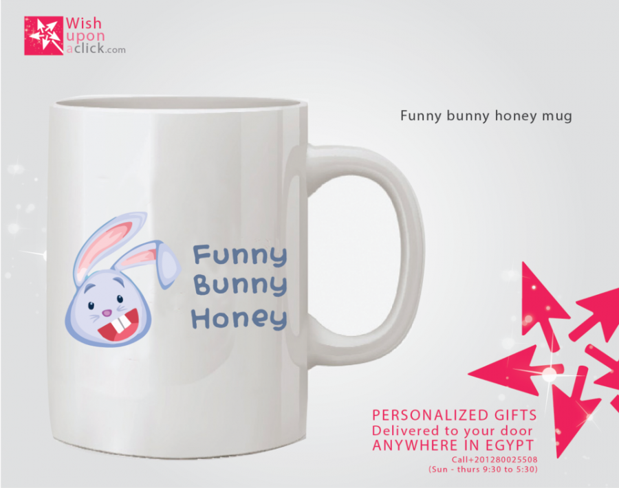 Funny Bunny Honey Mug