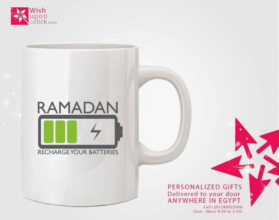 Recharge Your Batteries Customized Mug