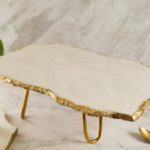 white-marble-tray-with-gold-metal-stand-16996 marthe ssssssss