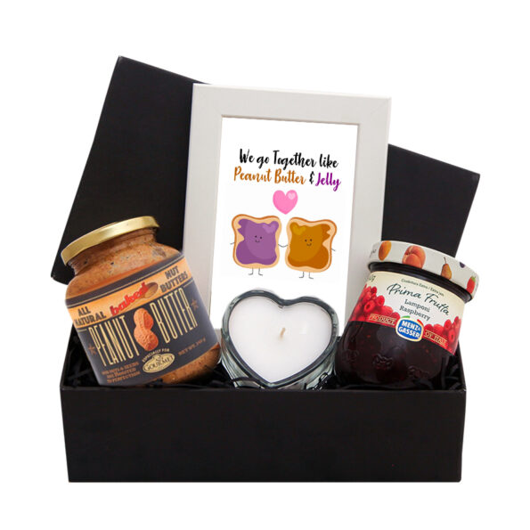 peanut butter and jelly valentine box