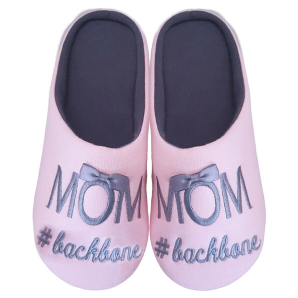 mom backbone – shib square slippers