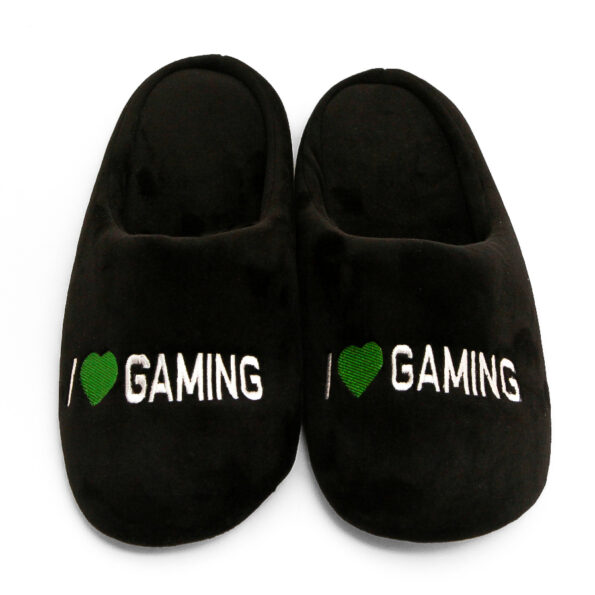 i love gaming slippers