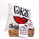 MRs Always Right cushion box – Valentine Gift Box