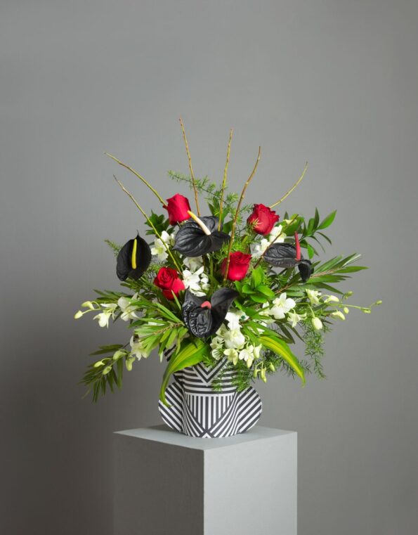 Funky Love Flower Vase