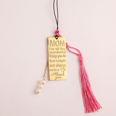 thank u mom car pendant