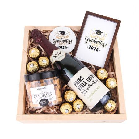 Luxurious Graduation Wooden Tray