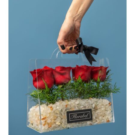 I Love You Always Flower Bag