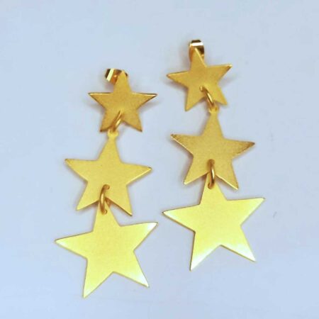 Ramdan Earrings Three Stars