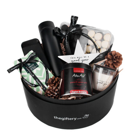 Black Themed Christmas Gift Box