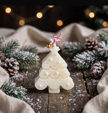 Tiny Tree Sculptural Candle