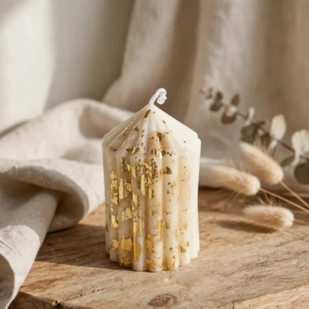 Striped Candle