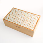 Rectangular Tea Box With Natural MOP Inlay