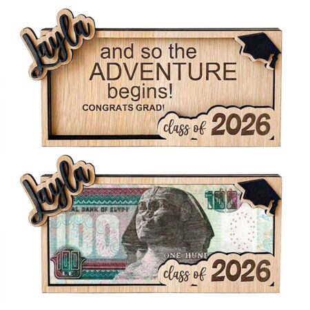 Adventure Graduation Money  Holder