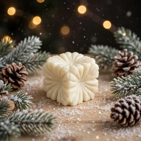Woven Cube Candle