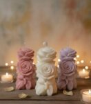 Blooming Rose Candle