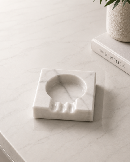 Square Ashtray - Marble