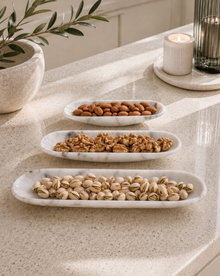 Serving Set - Marble